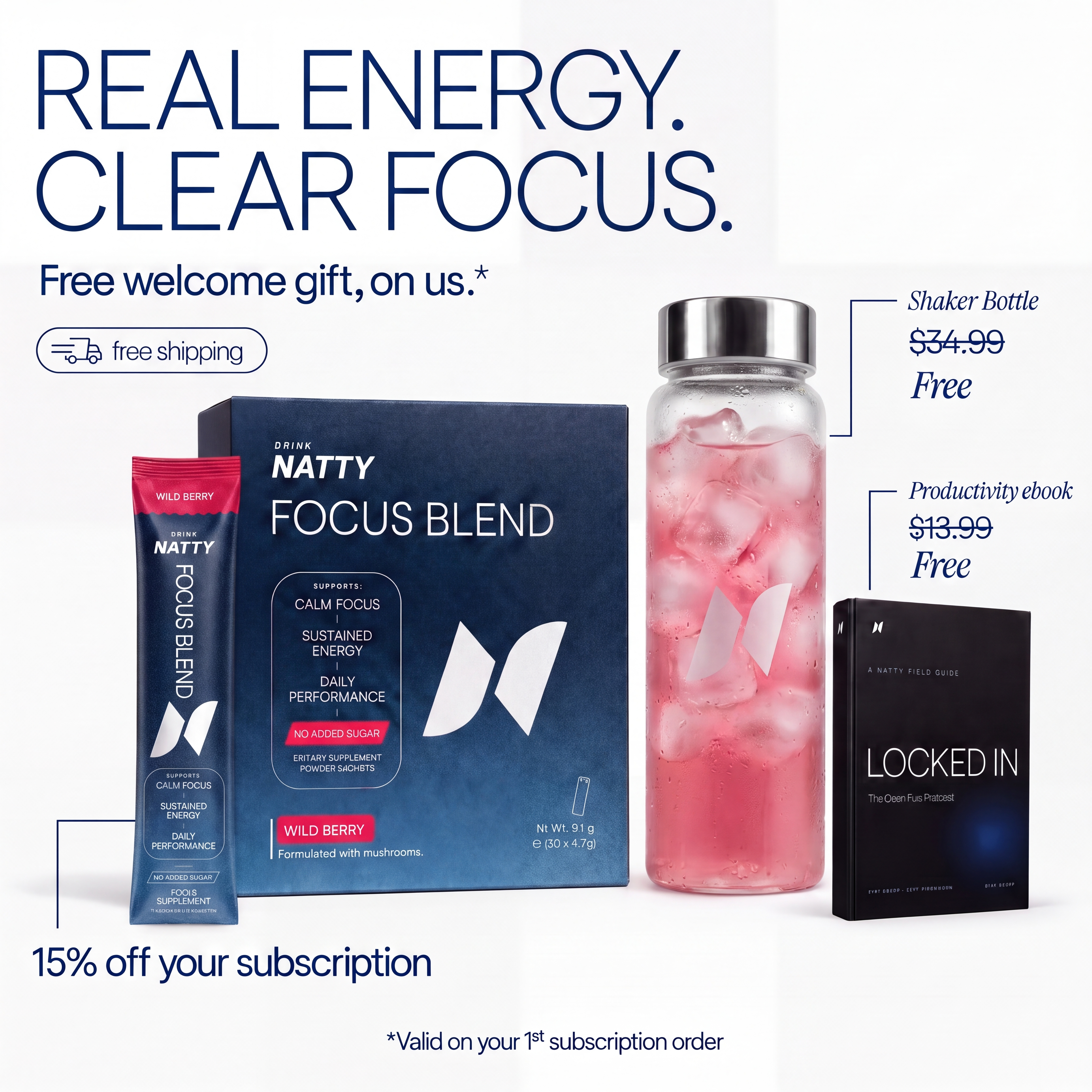 Super Mushroom Focus Blend